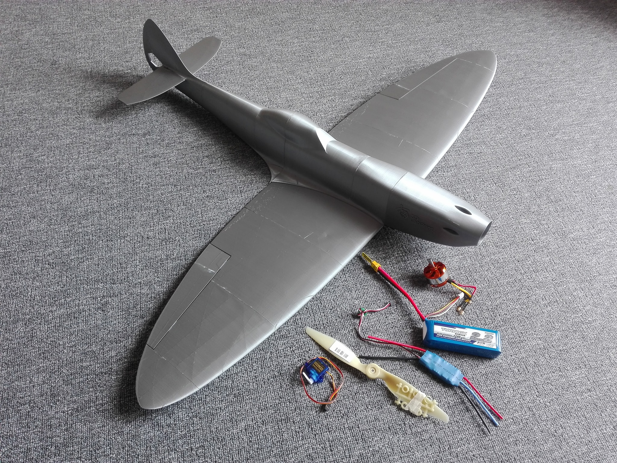 Spitfire RC model