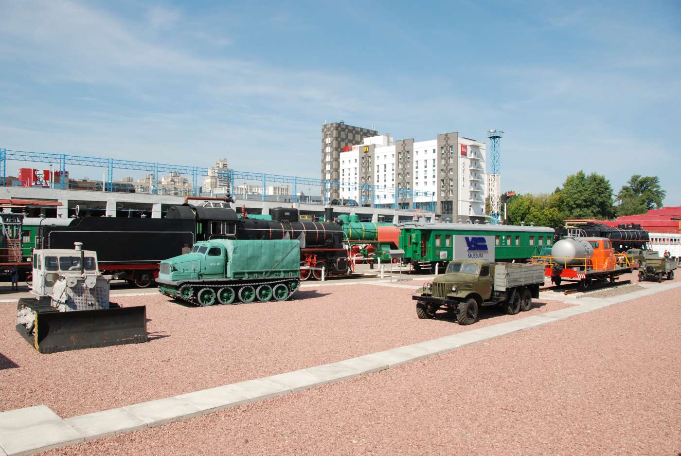 Railway Museum Kiev (Музей залізничного транспорту)