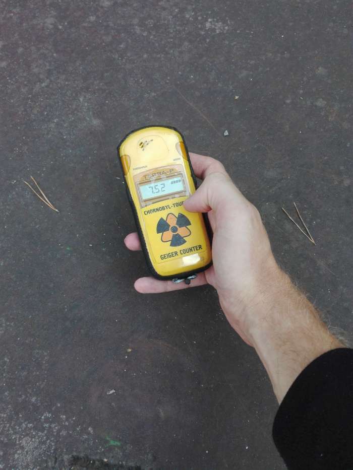 Pripyat radiation - Gaiger Counter