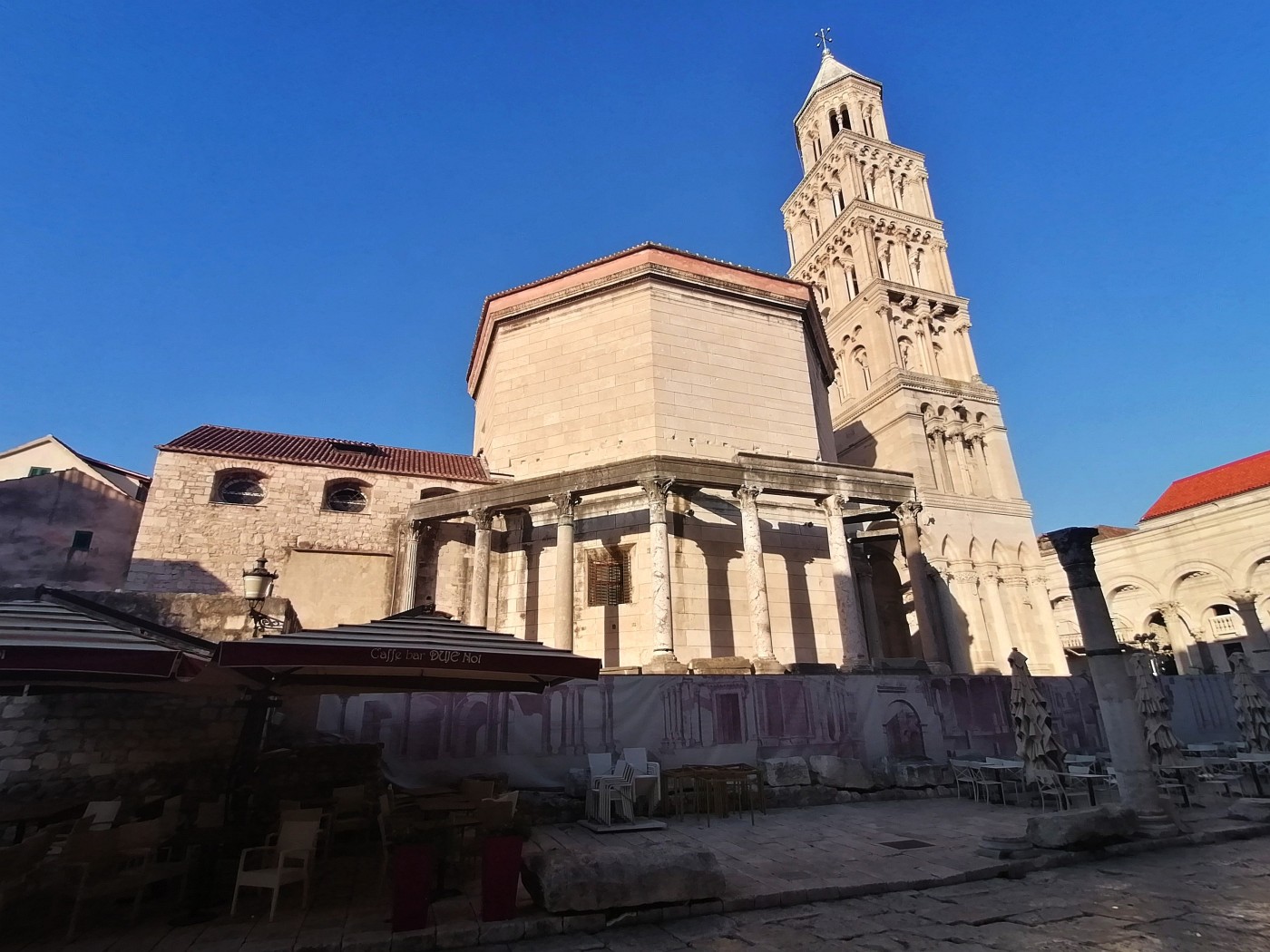 Split - Katedrala svetog Duje a Zvonik svetog Duje - Katedrála sv. Domnia a Zvonice sv. Domnia
