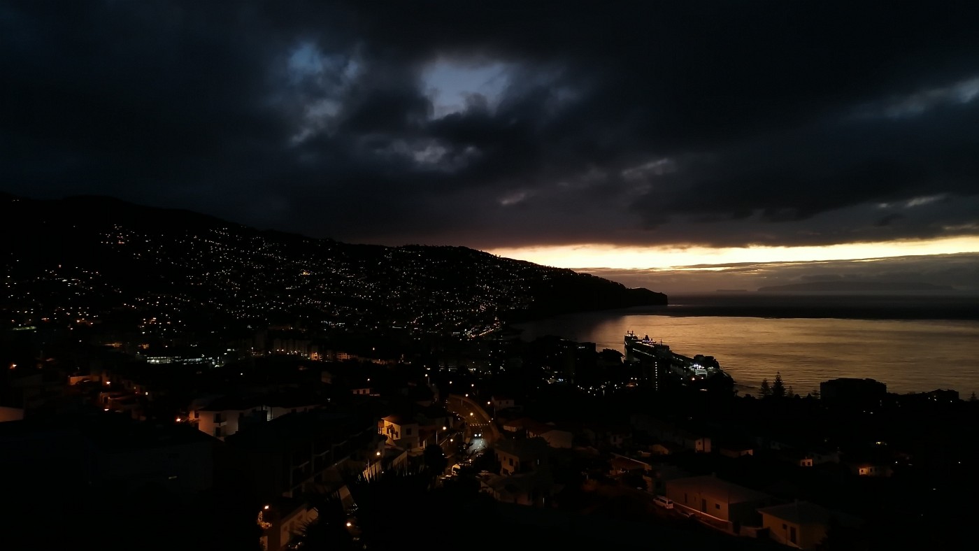 Sunrise at Funchal
