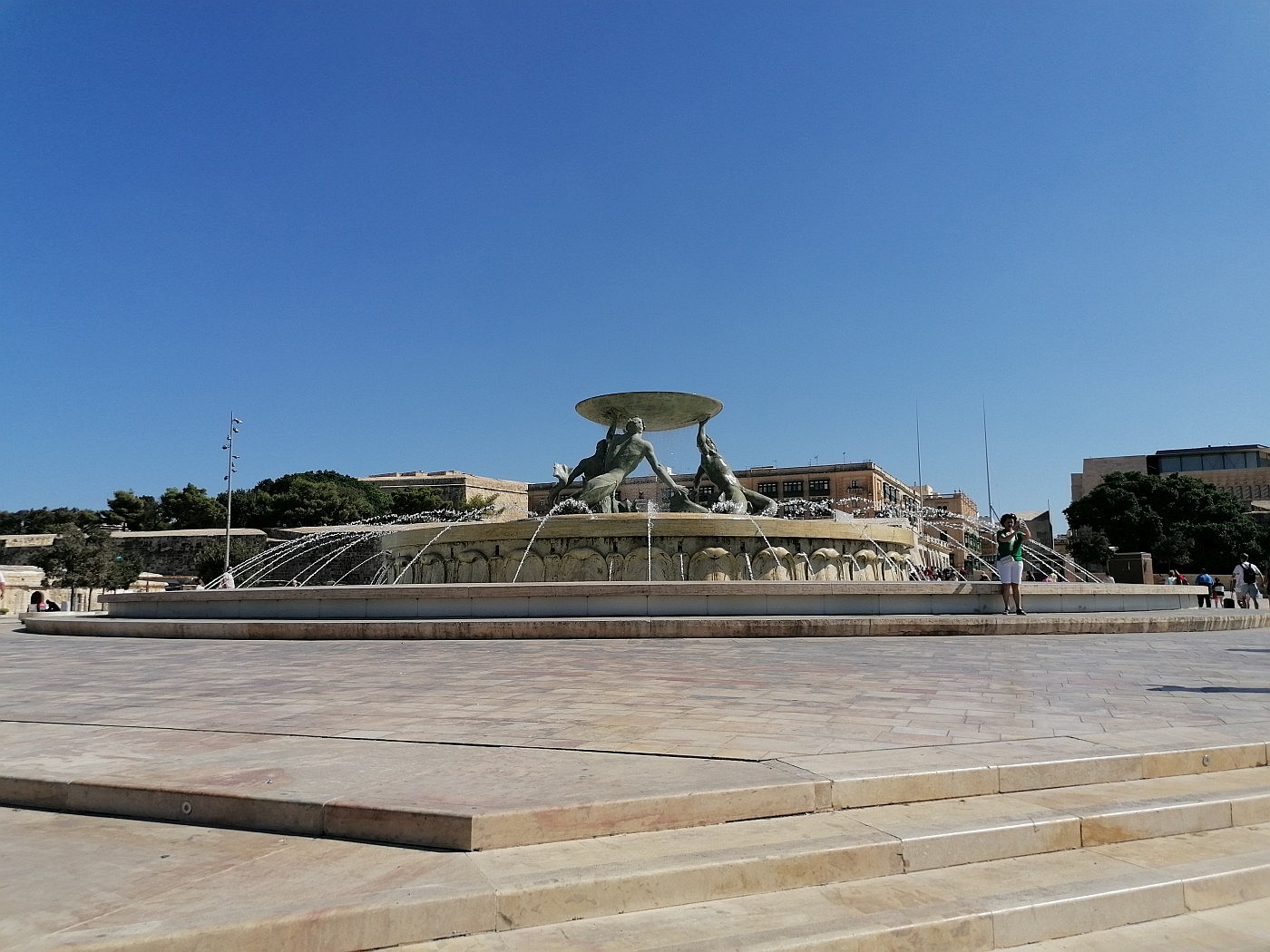Triton Fountain (Il-Funtana tat-Tritoni), Valletta