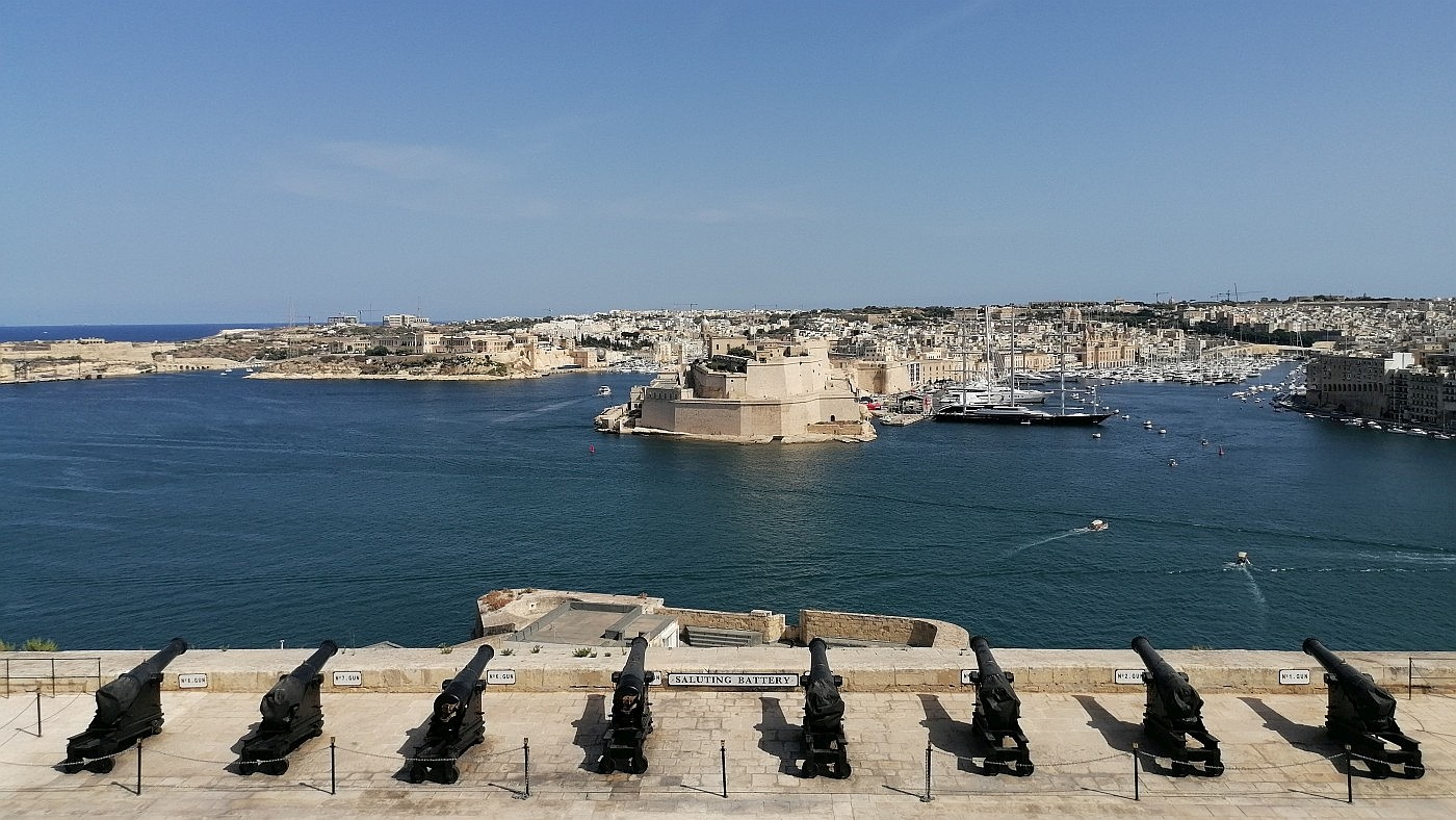 Saluting Battery,Valletta