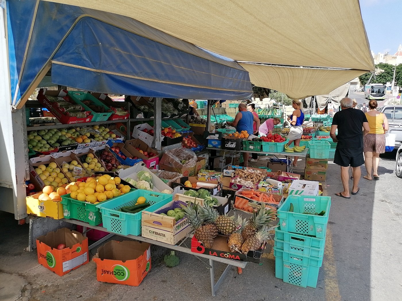 Rabat market, Gozo