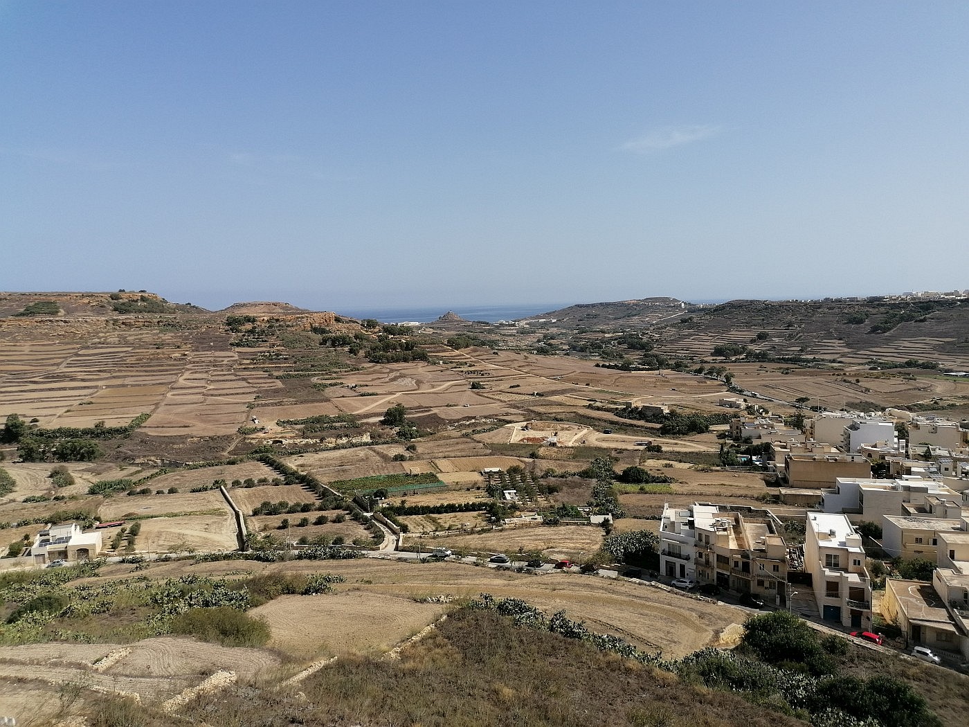 View from Citadella, Gozo